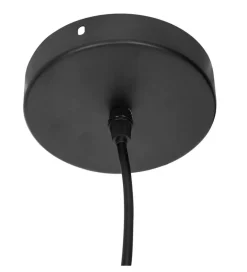 Exclusivas Lampa wisząca AMAG 35 cm czarna