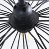 Exclusivas Lampa wisząca AMAG 50 cm czarna