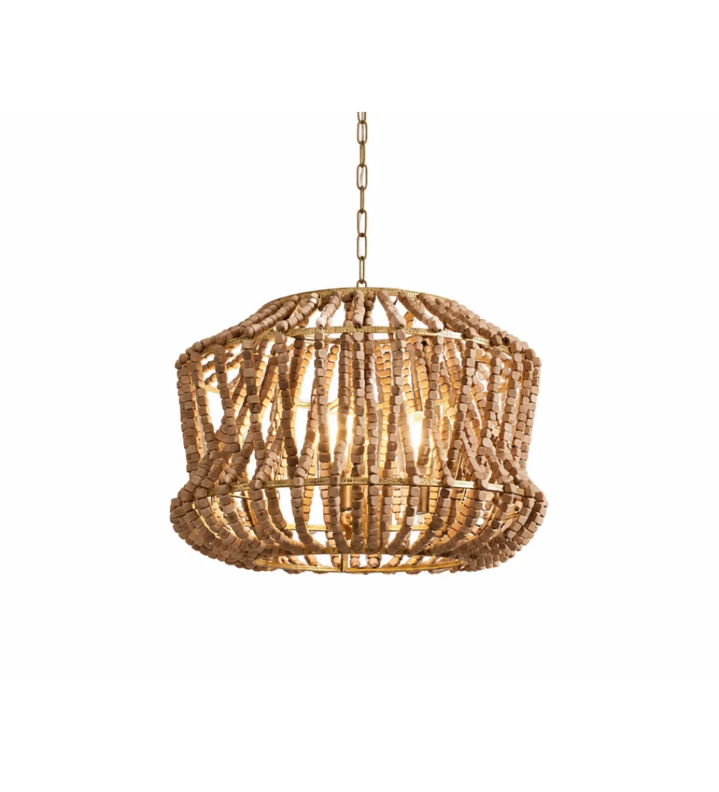 Belda Lampa wisząca ARUBA 66 cm naturalna