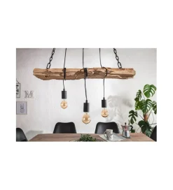 Invicta Interior - przedsprzedaż Lampa wisząca Barracuda 73 cm naturalna