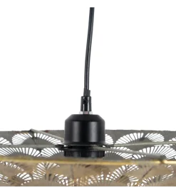 Zona-Design Lampa wisząca BOCELIN 47 cm złota srebrna