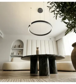 DOMENO Lampa wisząca COSTA 60 cm czarna