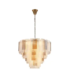 Zona-Design Lampa wisząca CRIMENTO 53 cm złota