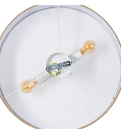 Zona-Design Lampa wisząca DWEMNAO 50 cm naturalna