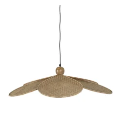 Zona-Design Lampa wisząca FEGARO 82 cm naturalne włókna