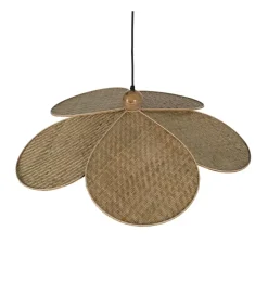 Zona-Design Lampa wisząca FEGARO 82 cm naturalne włókna
