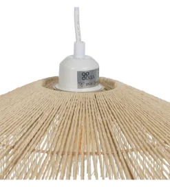 Zona-Design Lampa wisząca GELMAS 41 cm naturalna