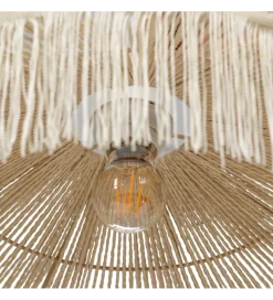 Zona-Design Lampa wisząca GELMAS 41 cm naturalna