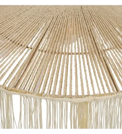Zona-Design Lampa wisząca GELMAS 41 cm naturalna