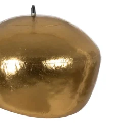 Zona-Design Lampa wisząca GOLDEY 38 cm złoty