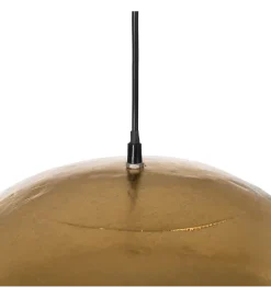 Zona-Design Lampa wisząca GOLDEY 38 cm złoty