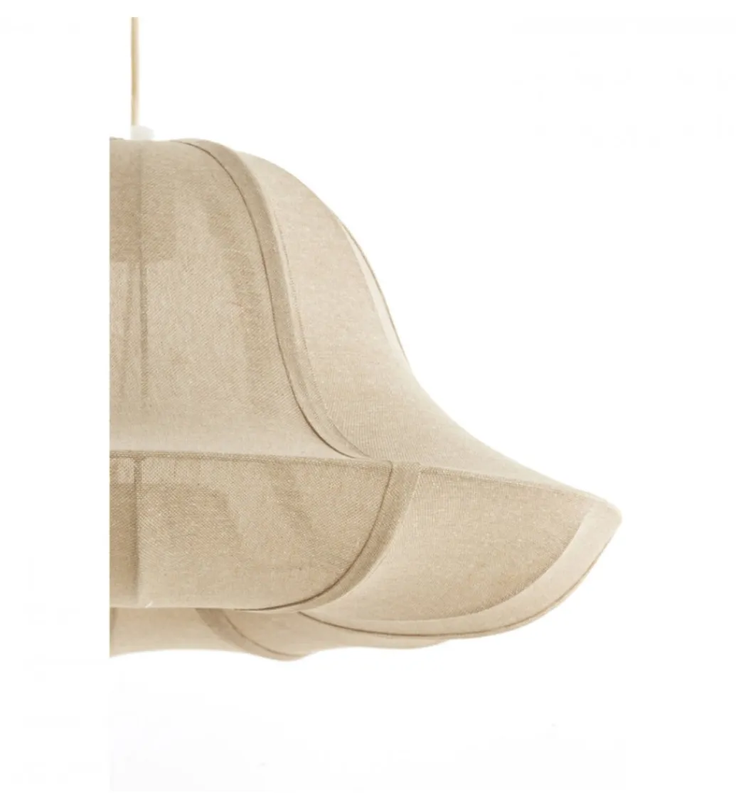 L&L Lampa wisząca IRAVELLE 60 cm naturalna