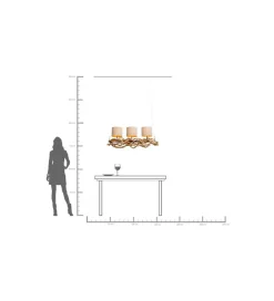 KDesign Lampa wisząca JUNGLE CLUB 115 cm