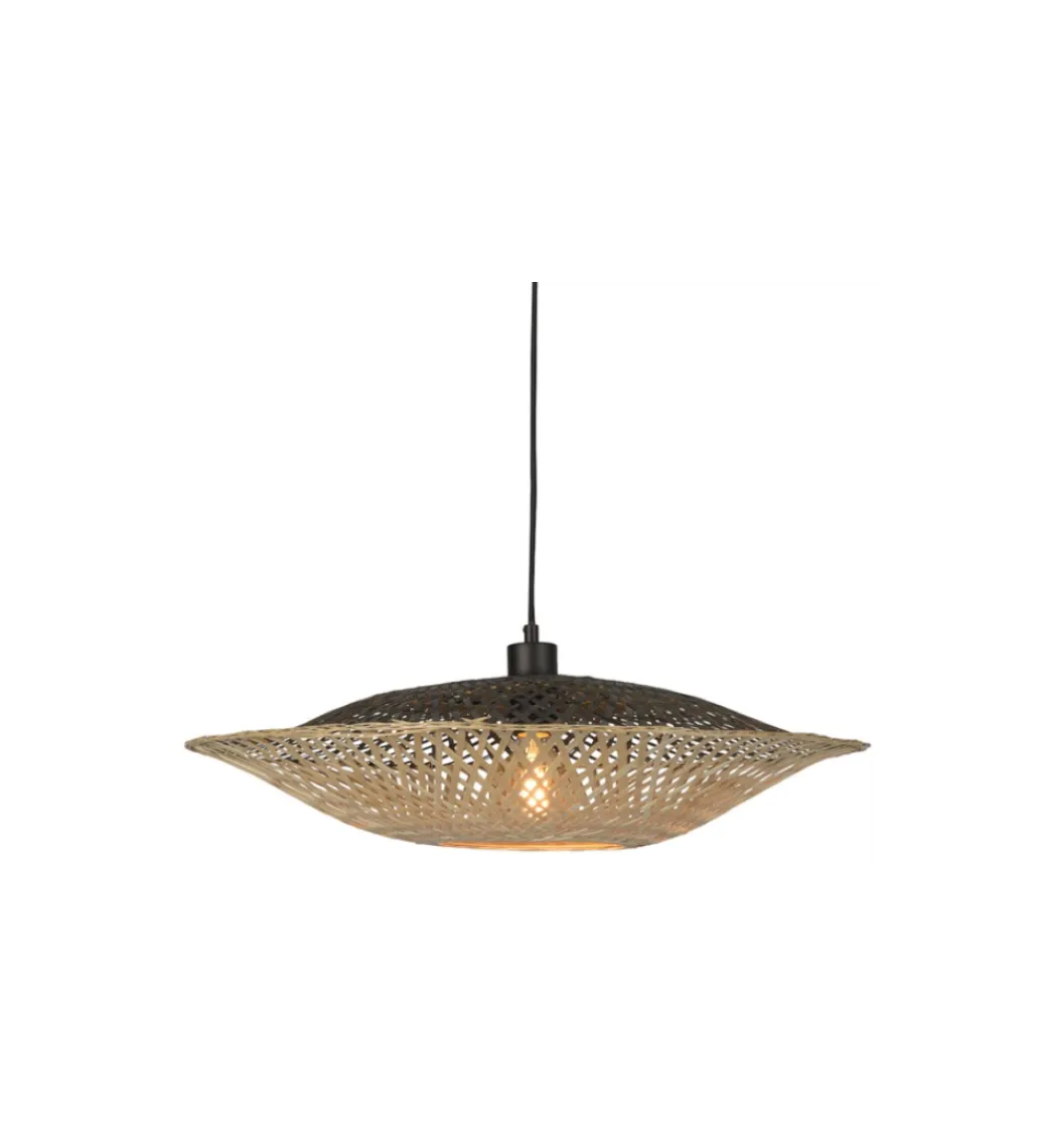 WOOOD Lampa wisząca KALIMANTAN 87 cm naturalna