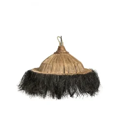 RW Lampa wisząca LAMPARA 60 cm Naturalne włókno