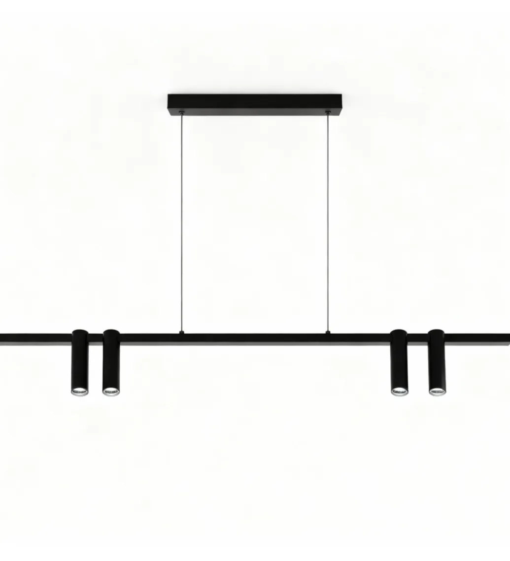 DOMENO Lampa wisząca LED KONA 120 cm czarna