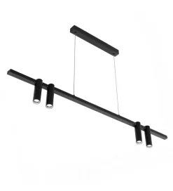DOMENO Lampa wisząca LED KONA 120 cm czarna