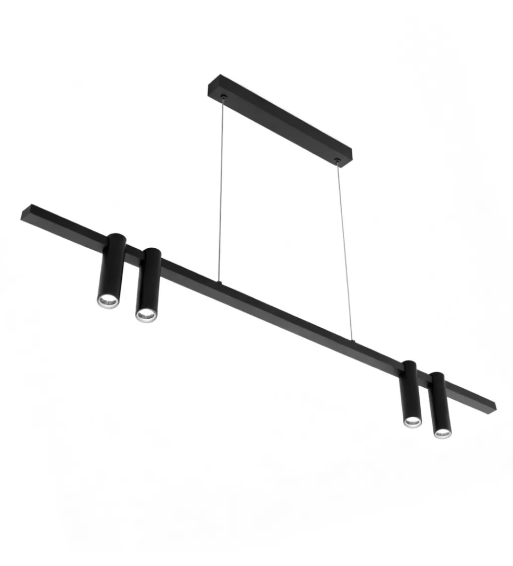 DOMENO Lampa wisząca LED KONA 120 cm czarna