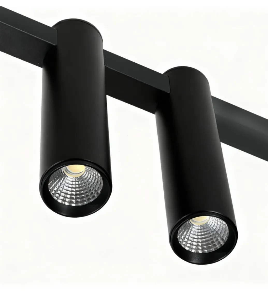 DOMENO Lampa wisząca LED KONA 120 cm czarna