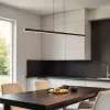 DOMENO Lampa wisząca LED MERIDA DDXT2000 120 cm czarna