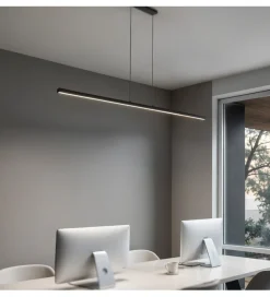 DOMENO Lampa wisząca LED MERIDA DDXT2000 120 cm czarna