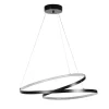 DOMENO Lampa wisząca MONA LED 60 cm czarna