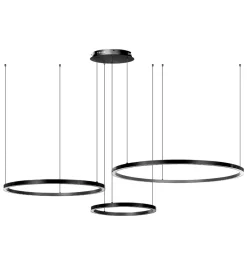 DOMENO Lampa wisząca MONZA AZ134 145 cm czarna