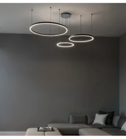 DOMENO Lampa wisząca MONZA AZ134 145 cm czarna