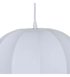 Zona-Design Lampa wisząca NERAZMAI 33 cm biała