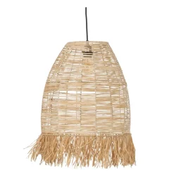 Zona-Design Lampa wisząca NERTUMI 49 cm naturalna