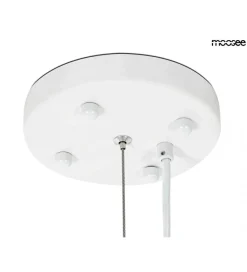 Zona-Design Lampa wisząca NEST 120 cm biała