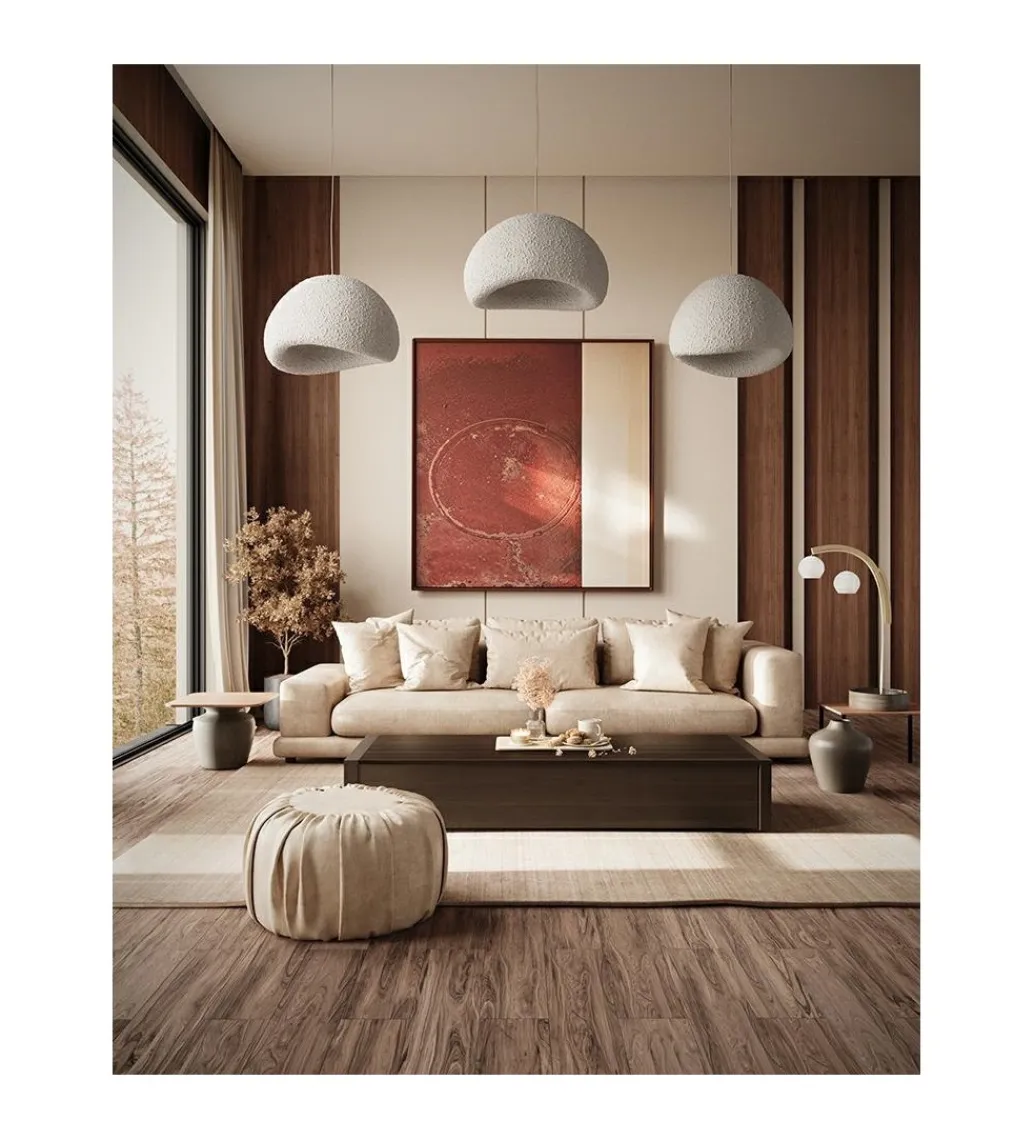 Zona-Design Lampa wisząca NEST 60 cm biała