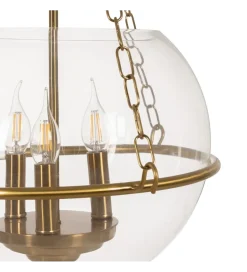 Zona-Design Lampa wisząca ORO 35 cm złota