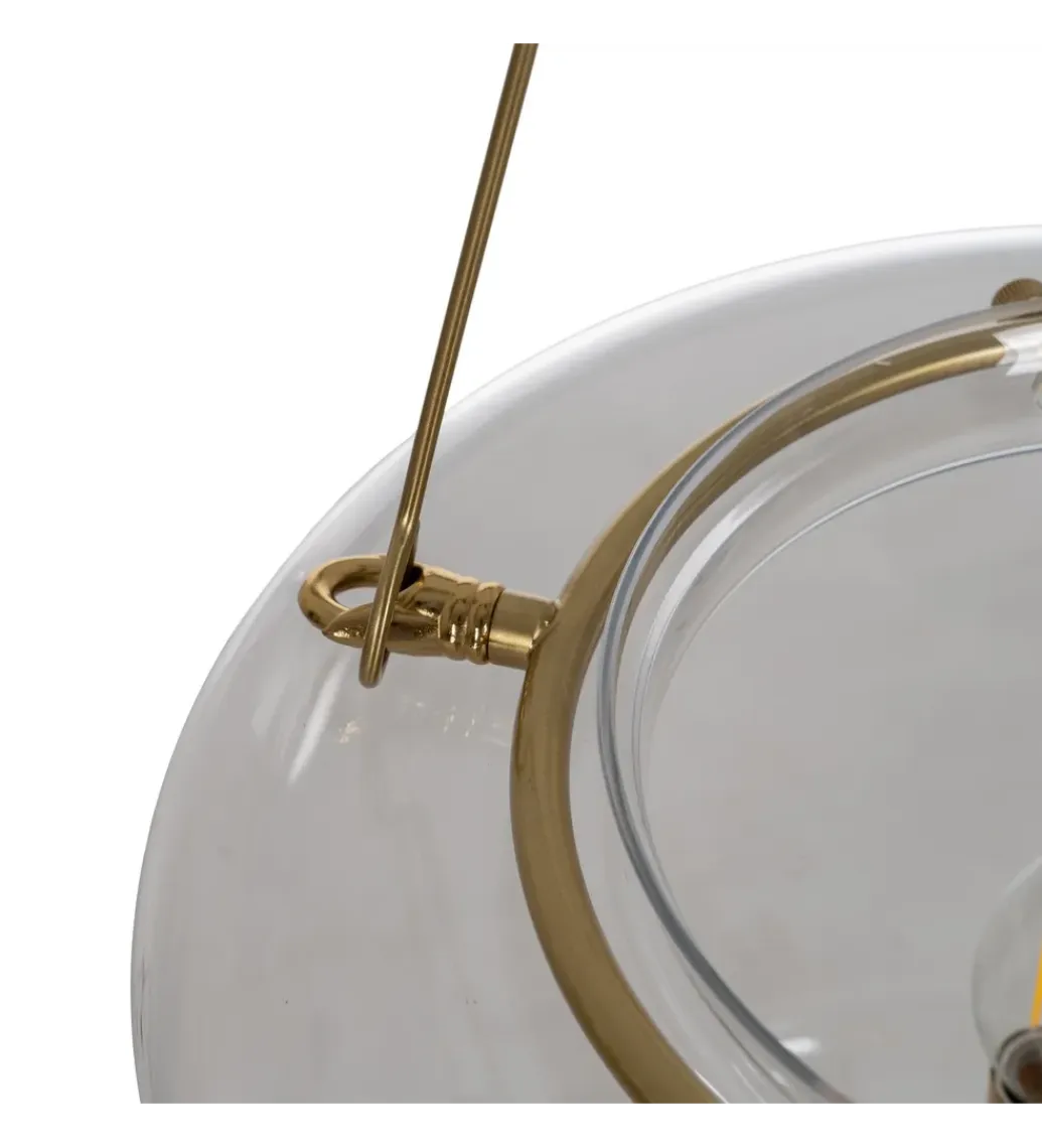 Zona-Design Lampa wisząca ORO 72 cm złota