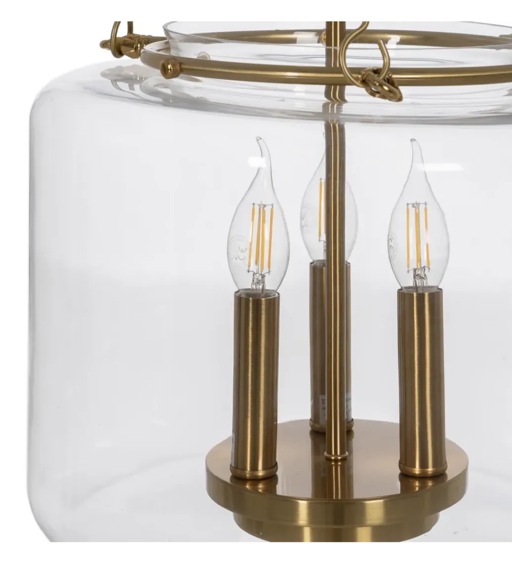 Zona-Design Lampa wisząca ORO 72 cm złota