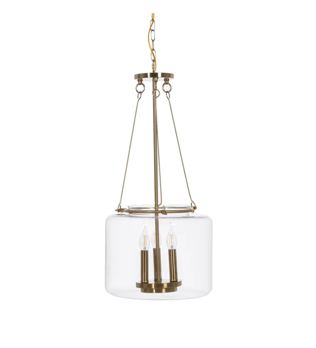 Zona-Design Lampa wisząca ORO 72 cm złota