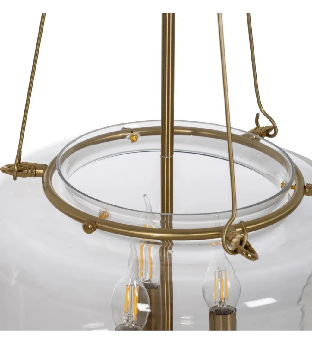 Zona-Design Lampa wisząca ORO 72 cm złota