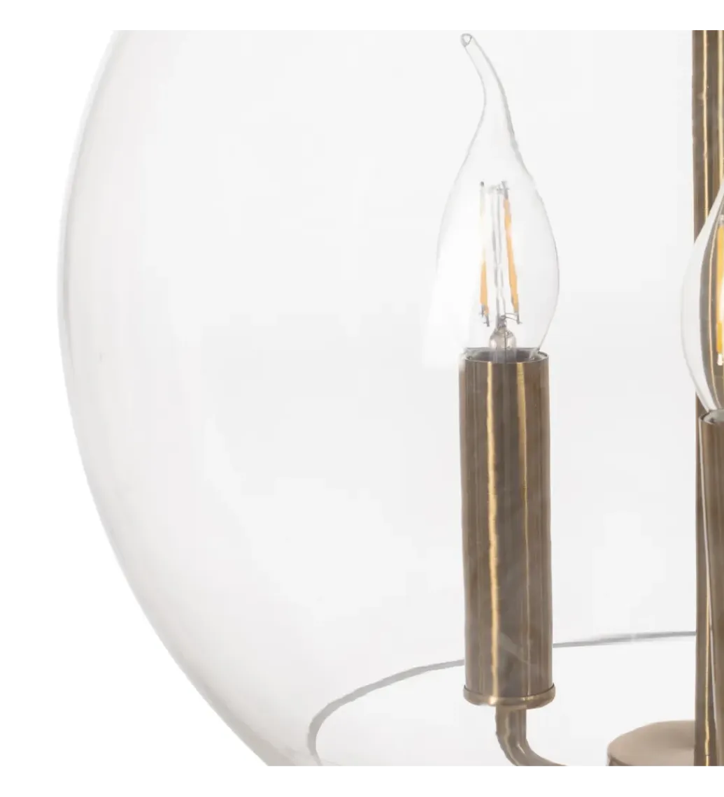 Zona-Design Lampa wisząca ORO 60 cm złoty