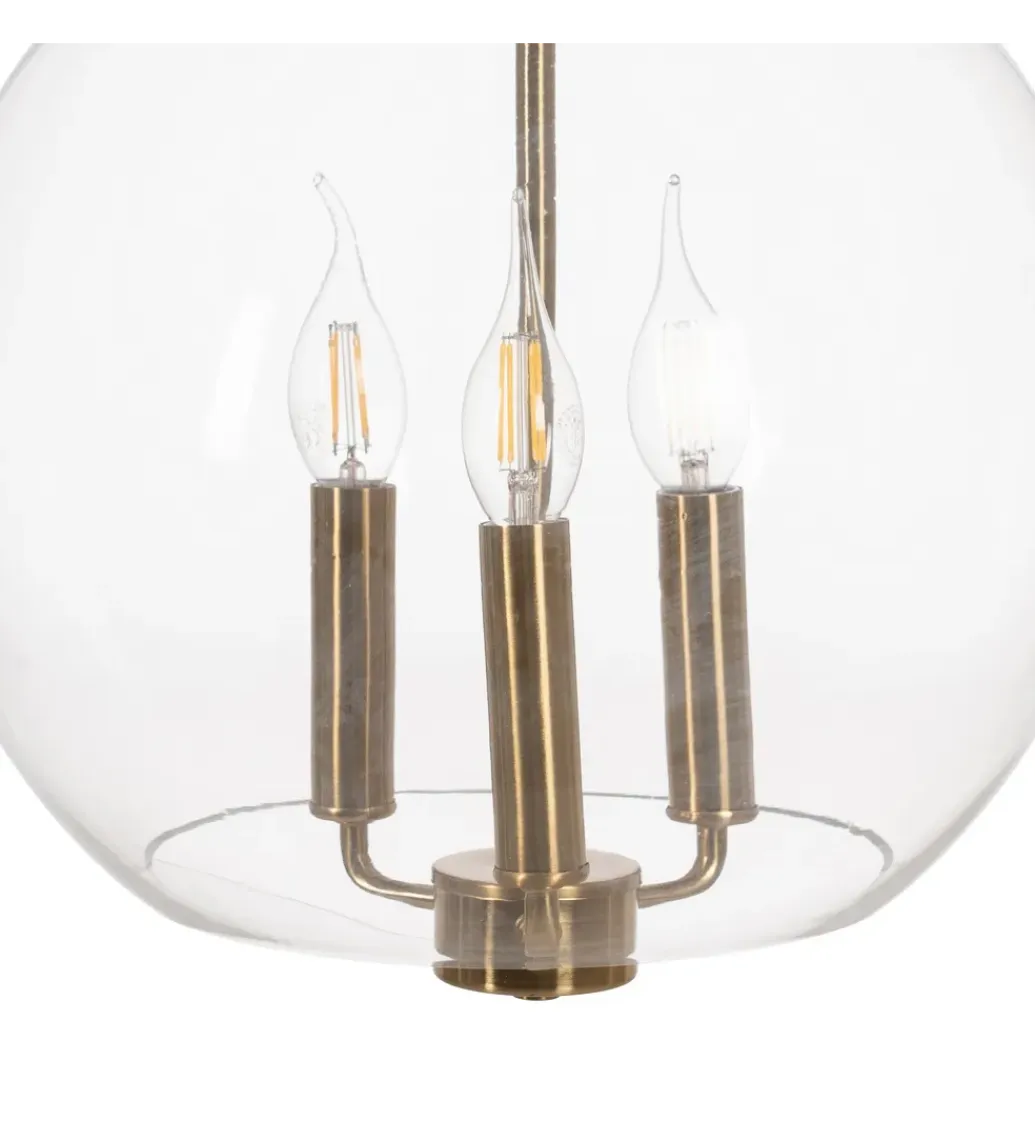 Zona-Design Lampa wisząca ORO 60 cm złoty