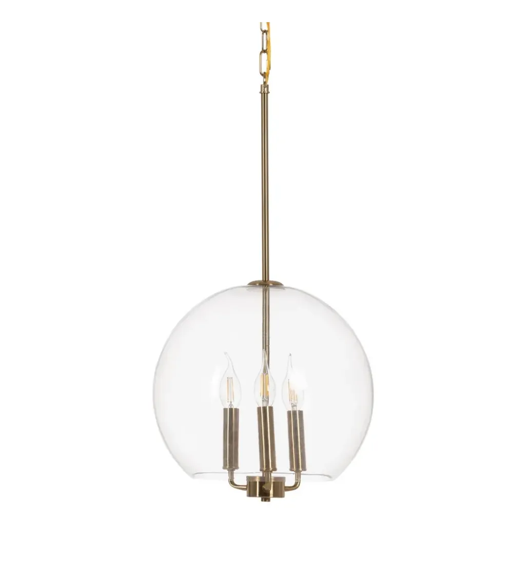 Zona-Design Lampa wisząca ORO 60 cm złoty