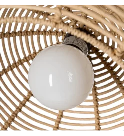 Zona-Design Lampa wisząca PATAPAN 33 cm naturalny