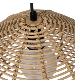 Zona-Design Lampa wisząca PATAPAN 33 cm naturalny