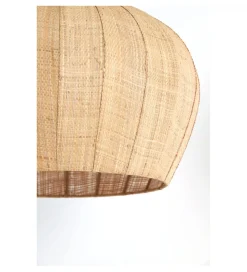 L&L Lampa wisząca RAFAELLA 51 cm naturalna