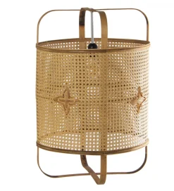 Exclusivas Lampa wisząca RATATAD 43 cm rattan