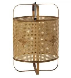 Exclusivas Lampa wisząca RATATAD 43 cm rattan