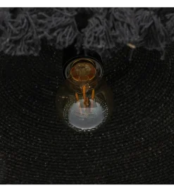 Zona-Design Lampa wisząca REHANELA 50 cm czarna