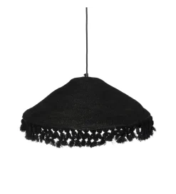 Zona-Design Lampa wisząca REHANELA 50 cm czarna
