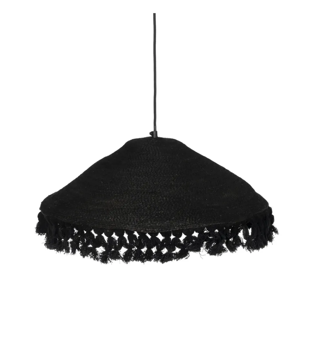 Zona-Design Lampa wisząca REHANELA 50 cm czarna