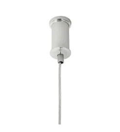 Zona-Design Lampa Wisząca RING 40 Cm Srebrna