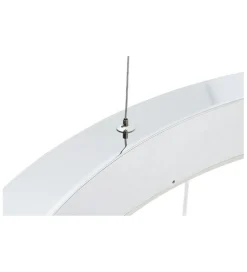 Zona-Design Lampa Wisząca RING 40 Cm Srebrna